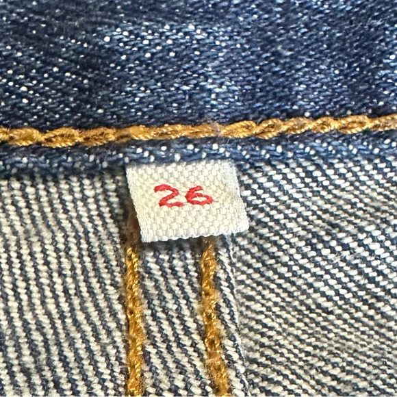 Levi's Wedgie Skinny Jeans in Classic Tint
White Oak Cone Denim Size 26 - Picture 7 of 10